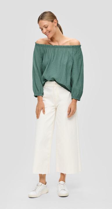 Immagine prodotto s.Oliver Bluse Off-Shoulder-Bluse aus Viskosemix (40)