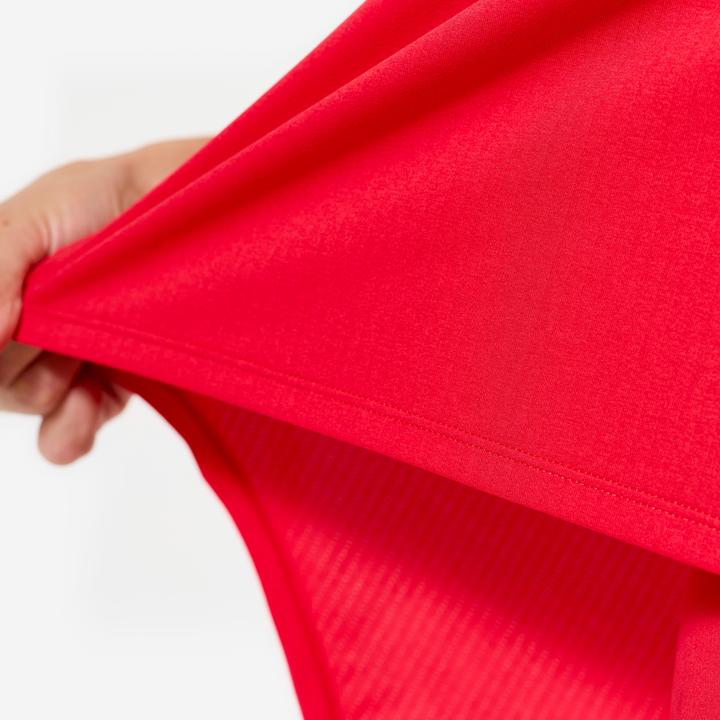 Actual product image Decathlon Top Damen - rot (XS)