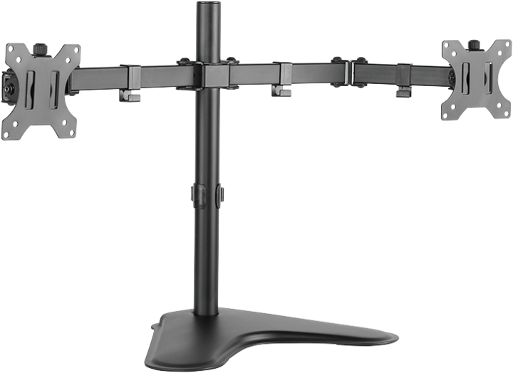 Produktbild LogiLink 2-fach Monitor-Schreibtischständer (Tisch, 32")
