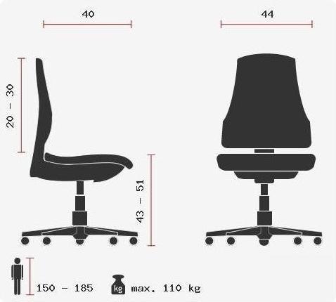 Produktbild Topstar Sitness 40 (43 - 51 cm)