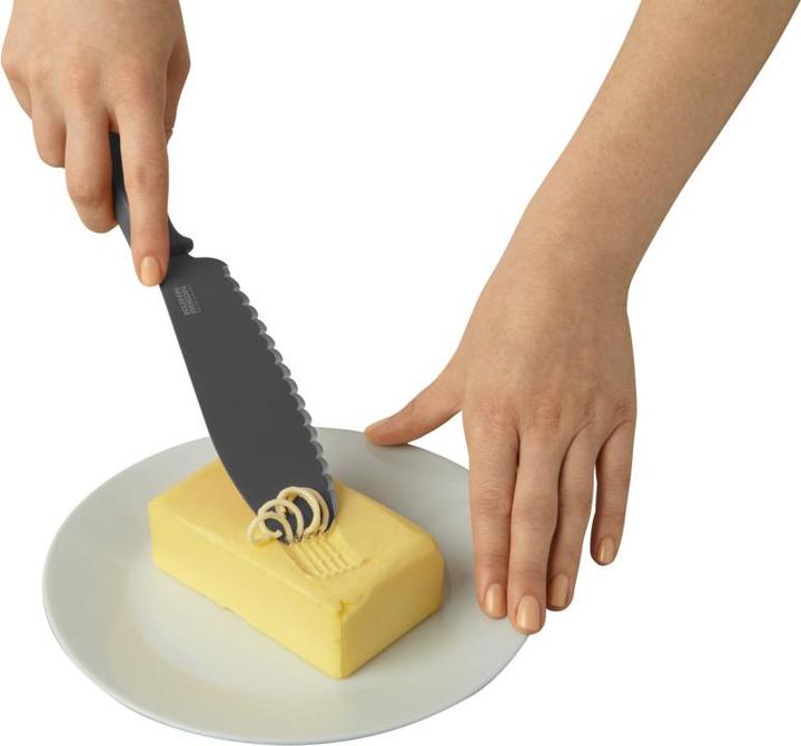 Actual product image Kuhn Rikon COLORI®+ Sandwich Knife grey (14 cm)