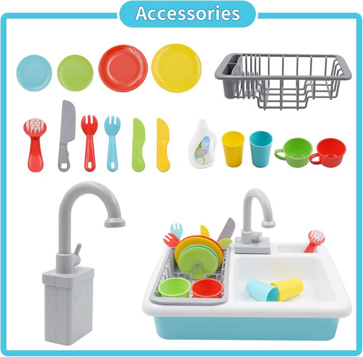 Immagine prodotto Acelane Spülbecken-Spielzeug mit fliessendem Wasser
