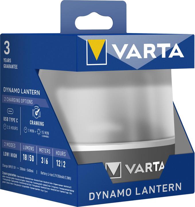 Image du produit Varta Dynamo Lantern (50 lm)