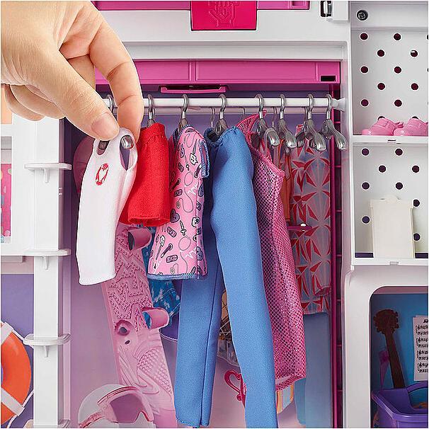 Produktbild Barbie Traumkleiderschrank und Puppe