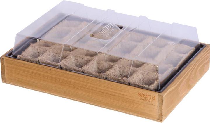 Image du produit Siena Garden Caisse en bois massif de culture avec