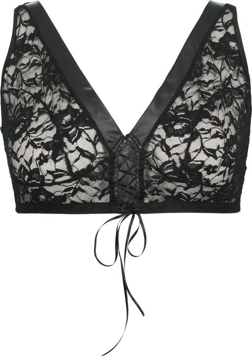 Actual product image Ulla Popken Sheer Lace Bralette (54 B)