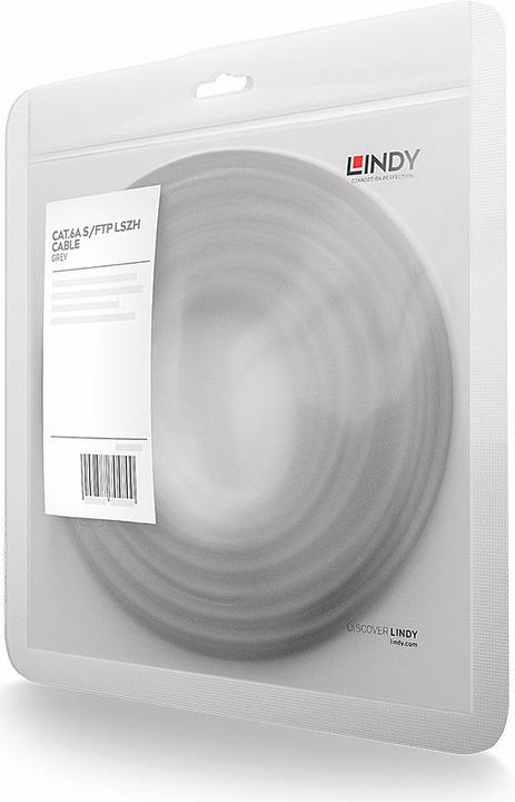 Produktbild Lindy Netzwerkkabel (LSOH, PiMF, S/FTP, CAT6a, 2 m)