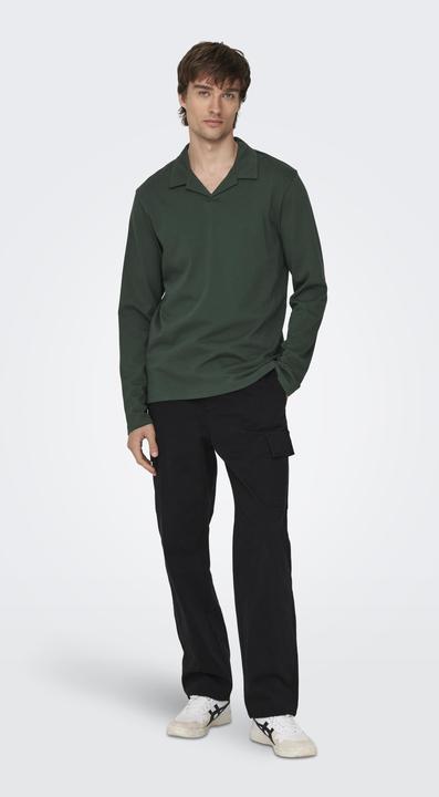 Immagine prodotto Only & Sons Onsbrody Reg Split Neck Ls Polo (M)