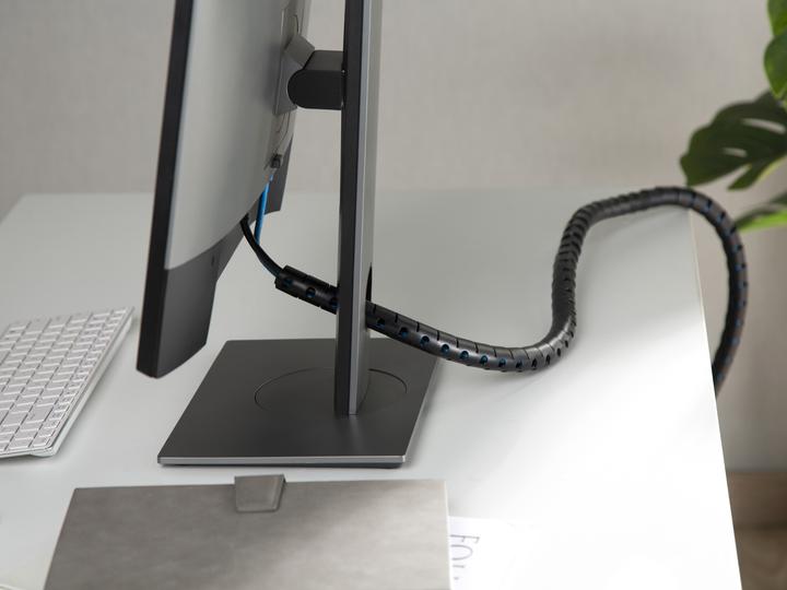 Actual product image equip Spiral cable conduit 250cm for under-sink installation bw (Cable spiral hose, 250 cm)