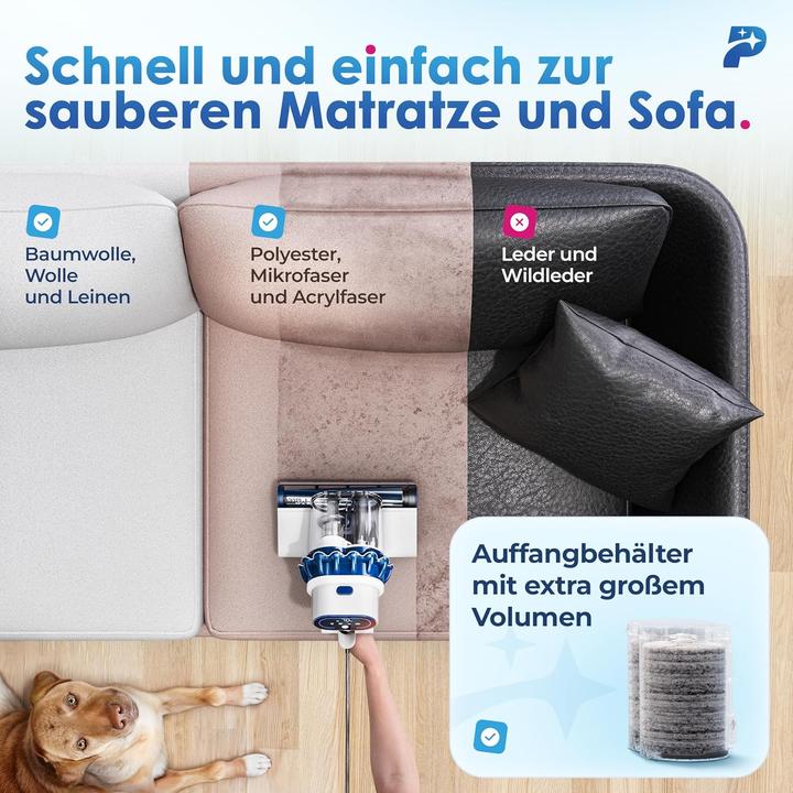 Produktbild Primavella Milbensauger Mateo mit UV-Licht und HEPA Filter