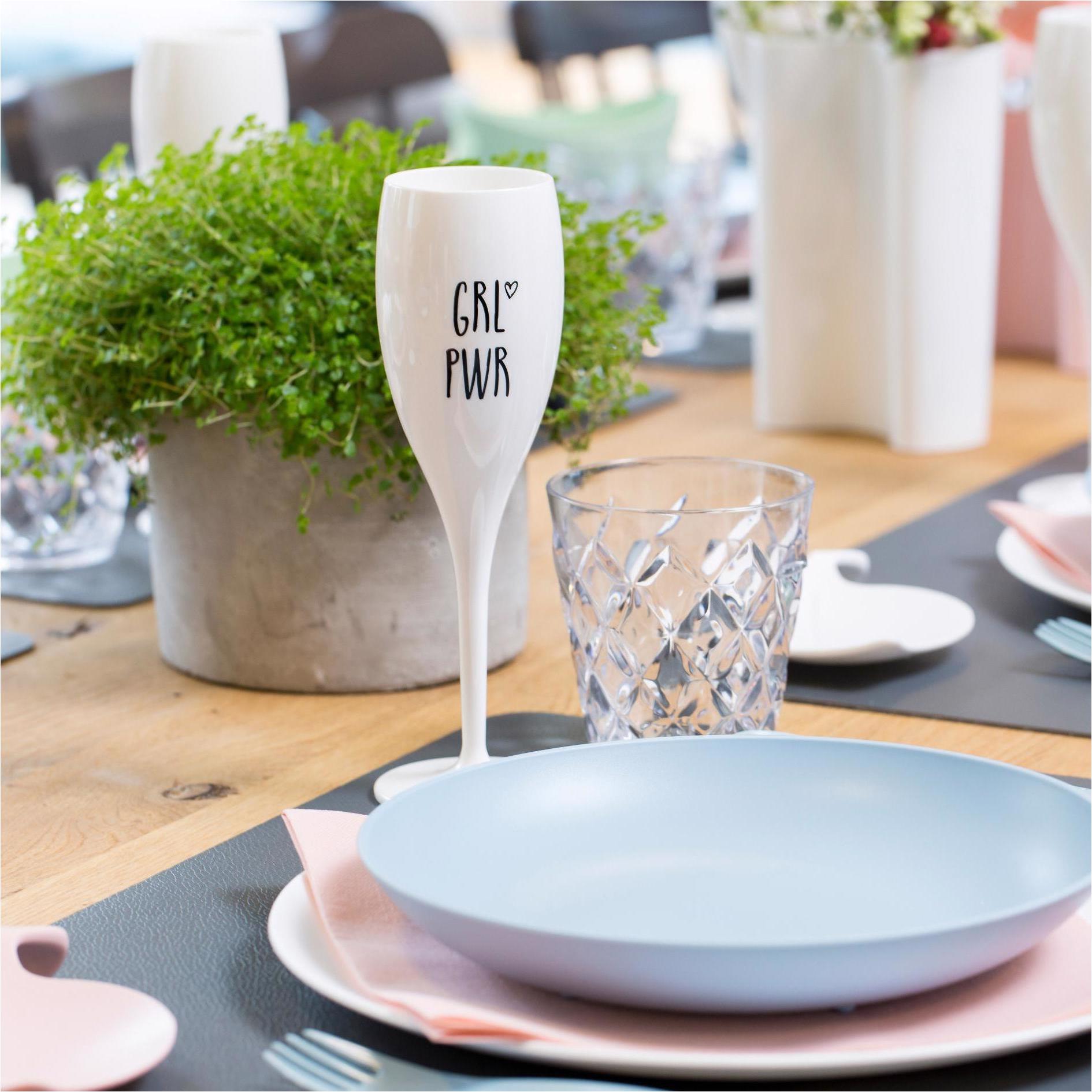 Thumbnail - Koziol Grl Pwr, Weingläser, Weiss