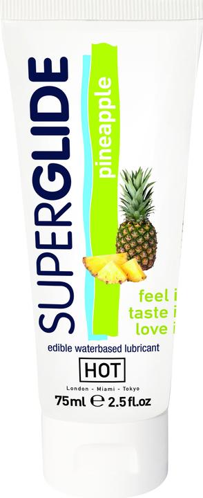 HOT Superglide edible lubricant waterbased pineapple 75 ml (75 ml)