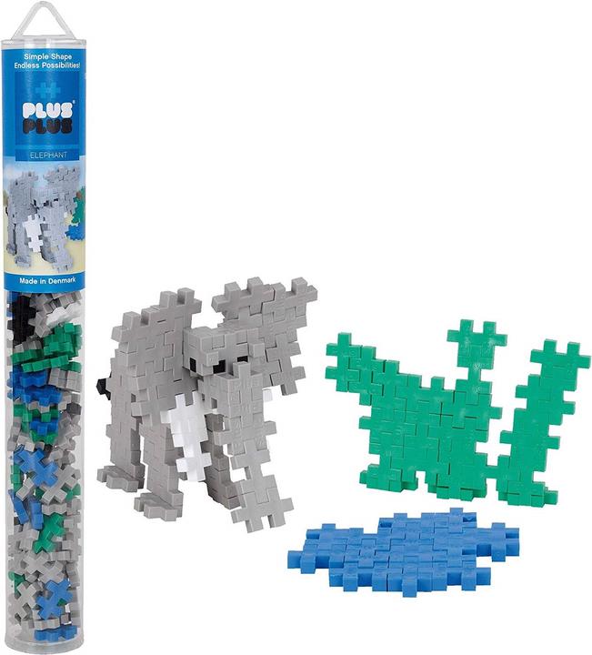 Actual product image Plus-Plus Mini Sleeve Elephant 100 pieces