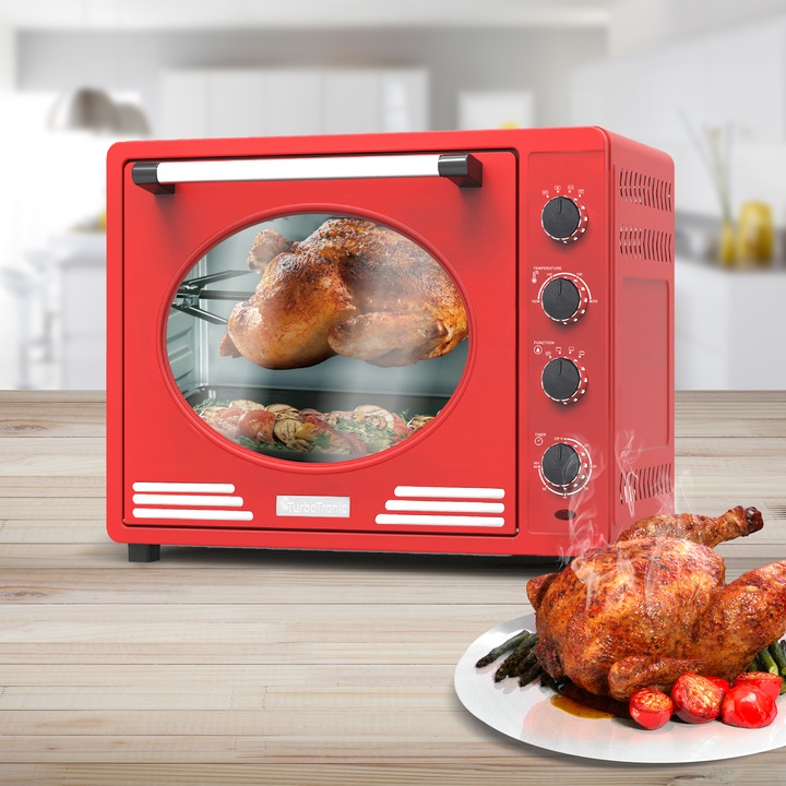TurboTronic By Z-Line Minibackofen Red
