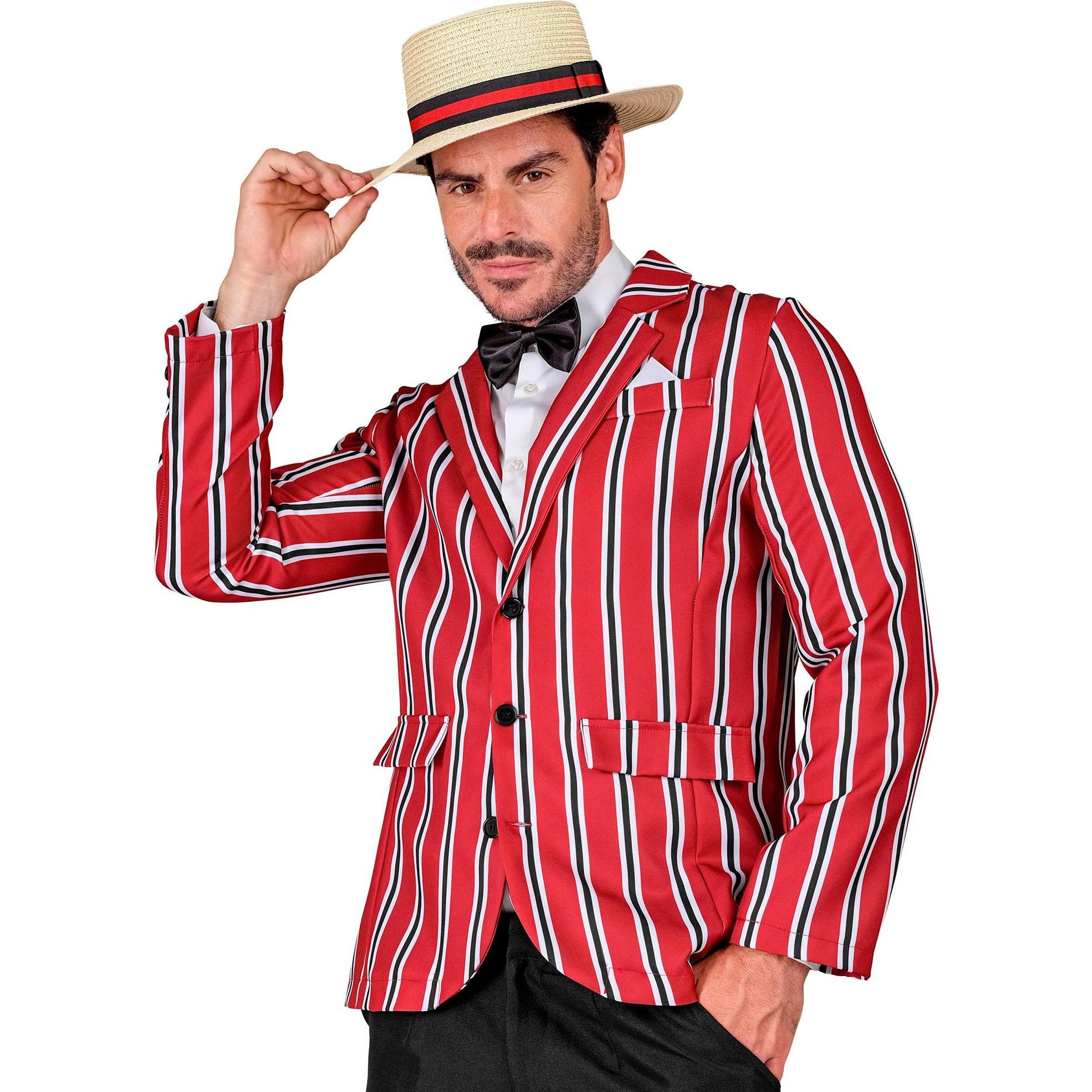 Widmann The Roaring 20s Jackett, Fliege, Hut (S)