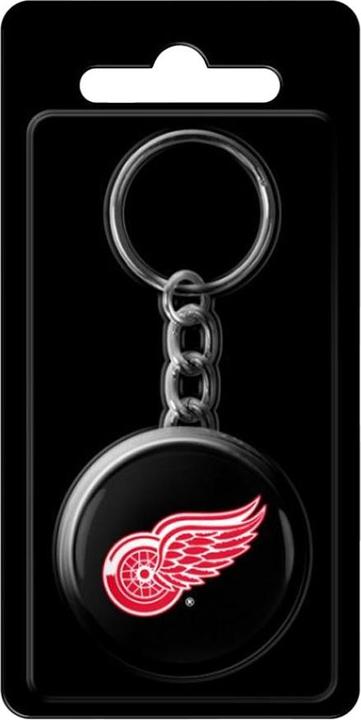 Actual product image Inglasco Detroit Red Wings Plastic Keyring