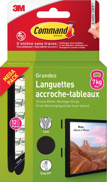 Actual product image Command Picture Hanging Strips L (7.20 kg)