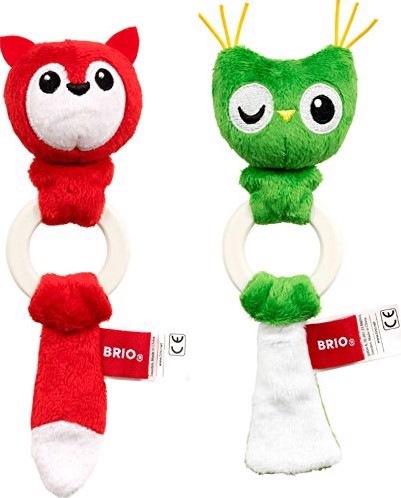 Produktbild Brio Rassel Waldtier-Babyrassel