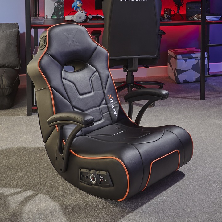 Produktbild X Rocker Xrocker Gforce Gaming Bodensessel Schw