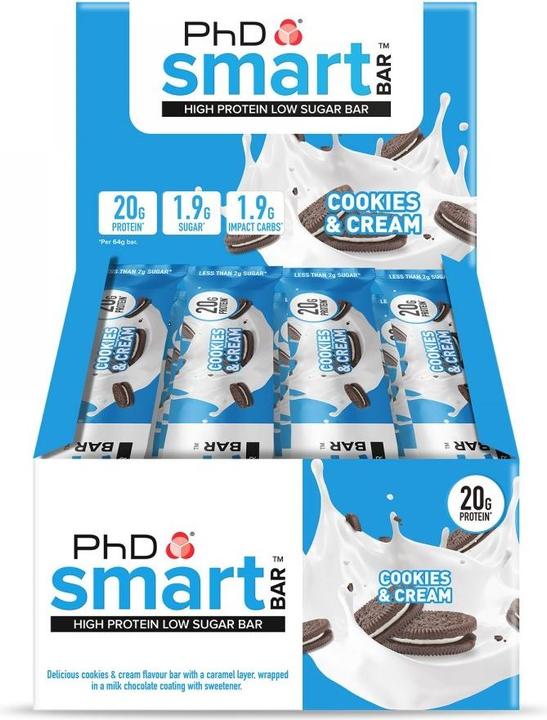 Image du produit PhD Nutrition Smart Bar (768 g, 12 pcs)