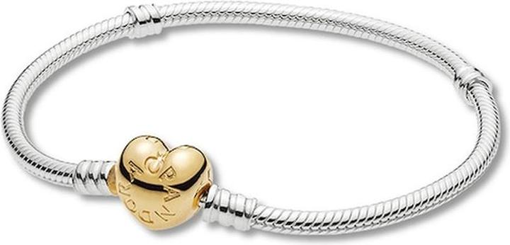 Immagine prodotto Pandora Bracciale Shine Moments con chiusura a cuore (Argento)