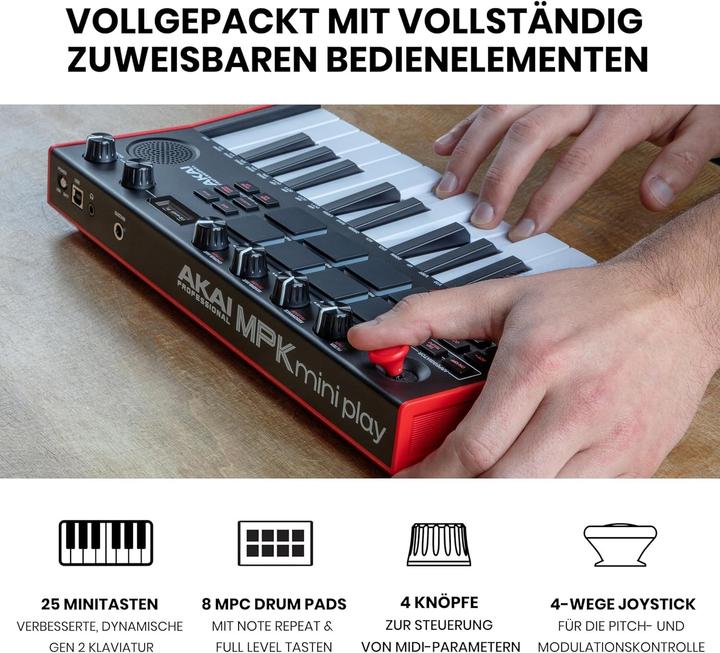 Immagine prodotto Akai Professional MPK Mini Play MK3 (Tastiera)