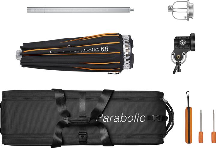 Produktbild Godox Parabolic LightFocusing System Kit, 68cm (Reflektor, Softbox, 68 cm)