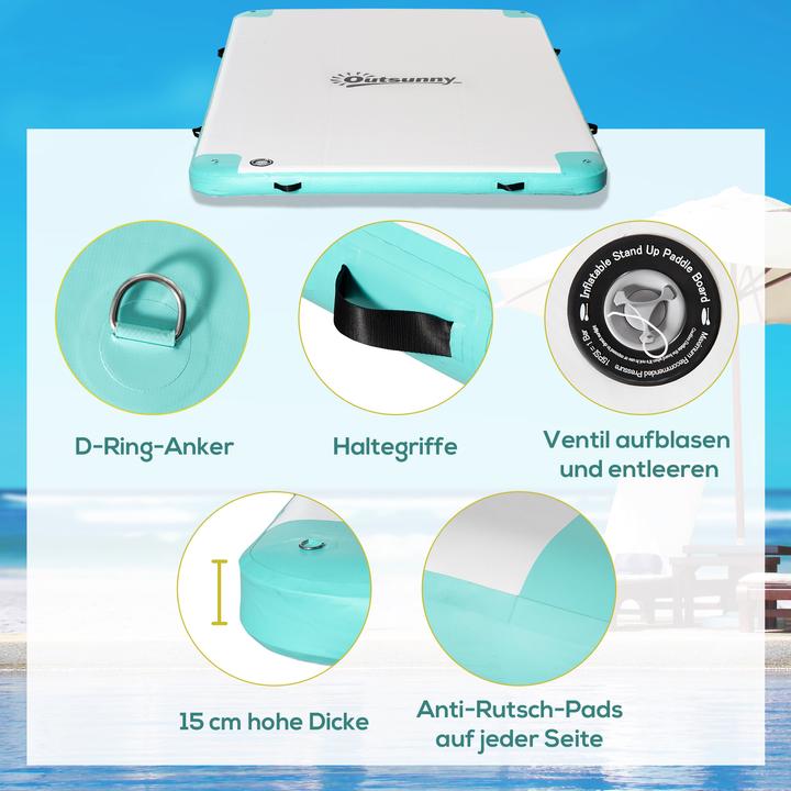 Immagine prodotto Outsunny Paddleboard con funzione di gonfiaggio
