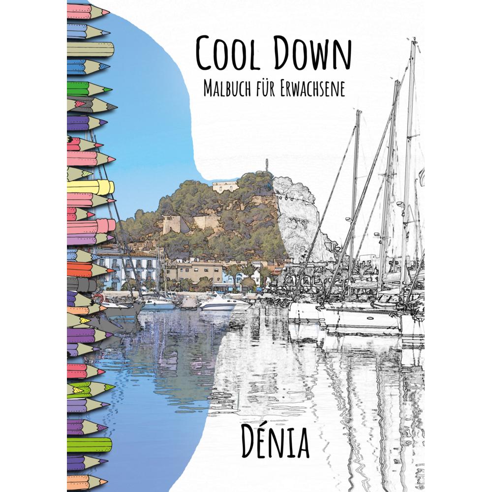 Herpers Cool Down Malbuch für Erwachsene: Dénia