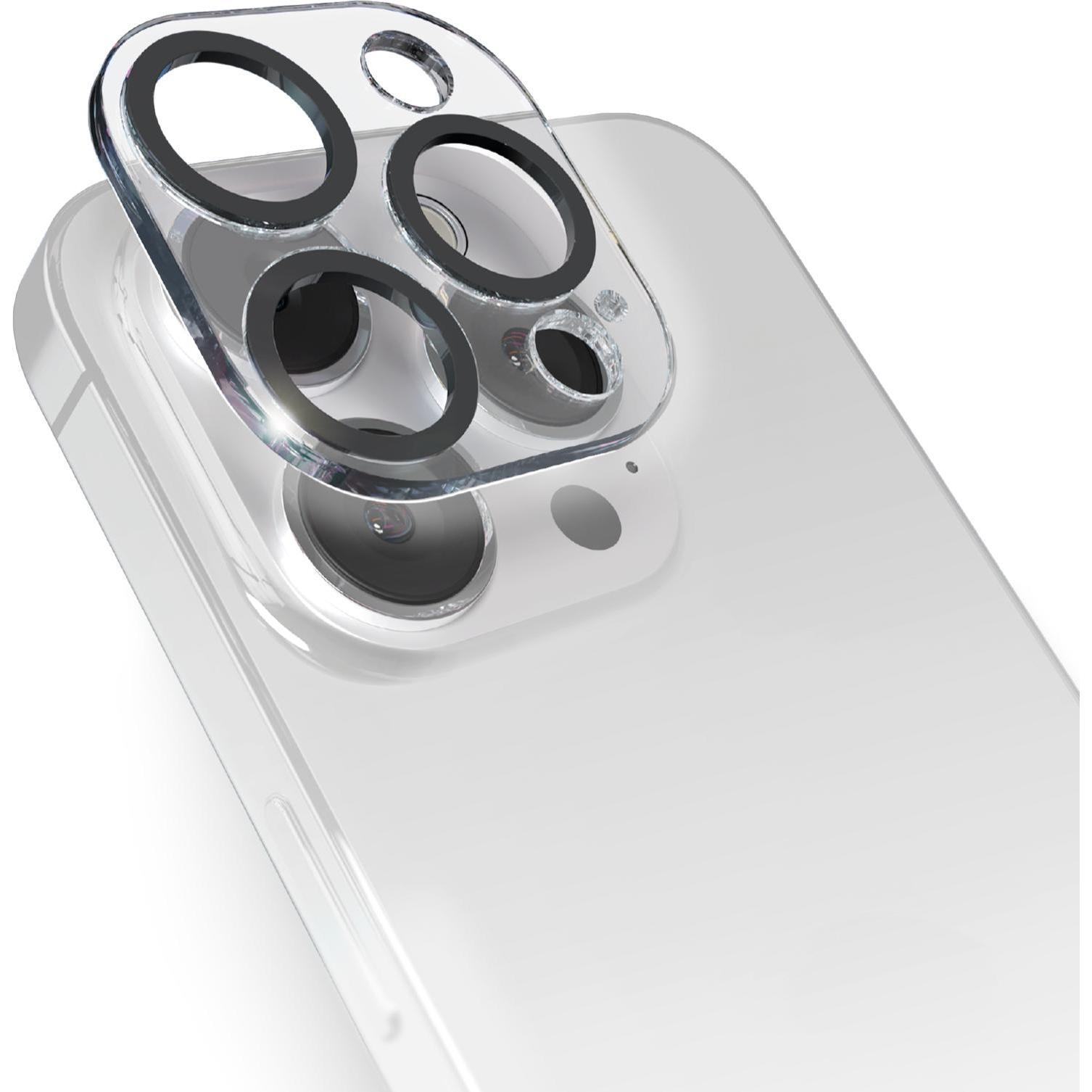 SBS Glas SP Kameralinse iPhone 15 Pro/15 Pro Max (1 Stück, Apple iPhone 15 Pro Max, Apple iPhone 15 Pro), Smartphone Sch...