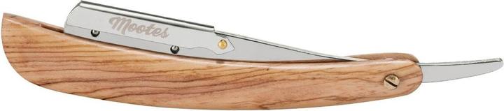 Actual product image Mootes Straight razor with interchangeable blades olive wood