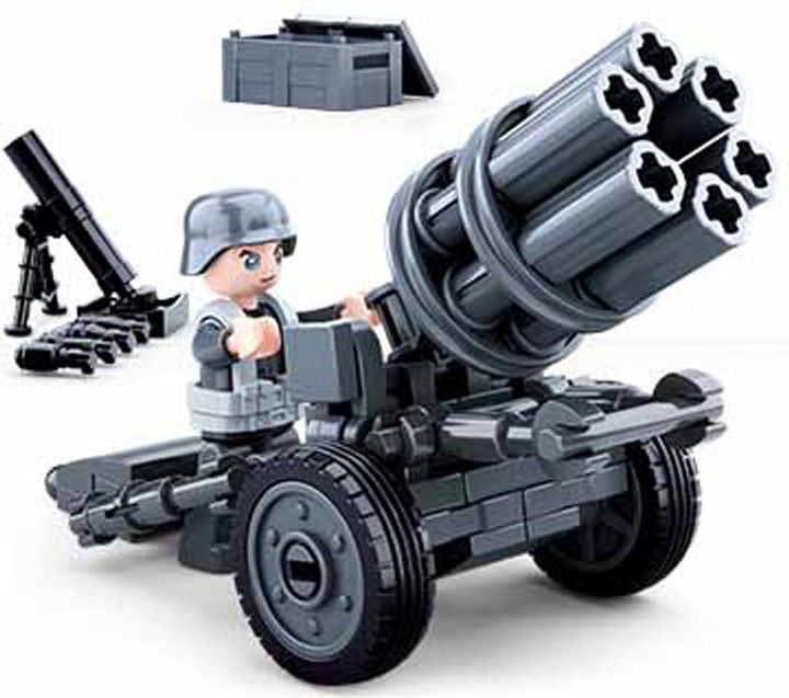 Actual product image Sluban WWII - Anti-missile Afweergeschut
