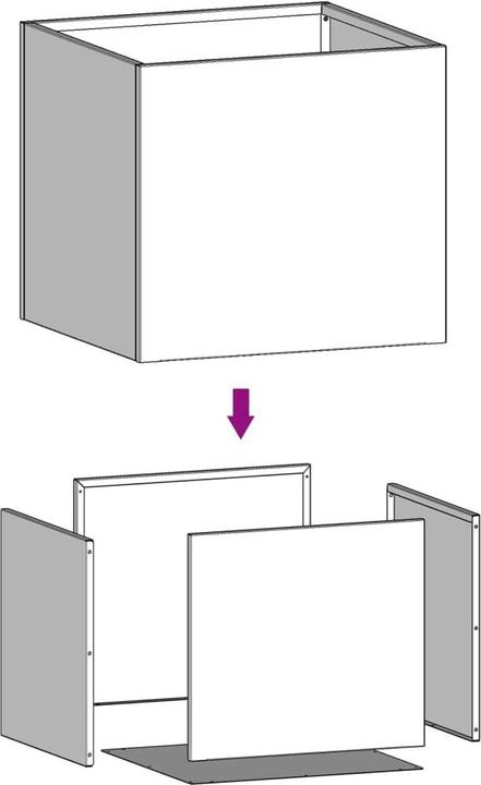 Actual product image vidaXL Gatlin