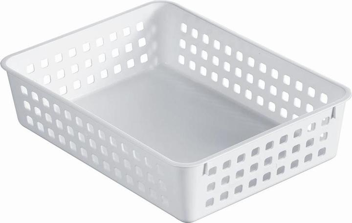 Immagine prodotto Wuellner Cestini impilabili (plastica * Colori assortiti * Possono essere utilizzati per dividere gli armadi