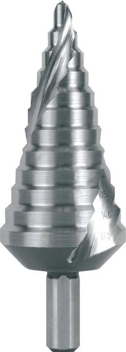 Actual product image Ruko Step drill HSS spiral fluted cross grinding (6 - 37)