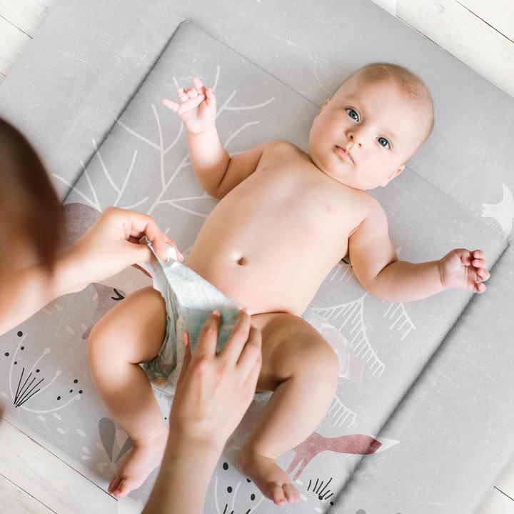 Actual product image Julius Zöllner Changing pad Softy Woodlife 85 x 75 cm (85 x 75 cm)