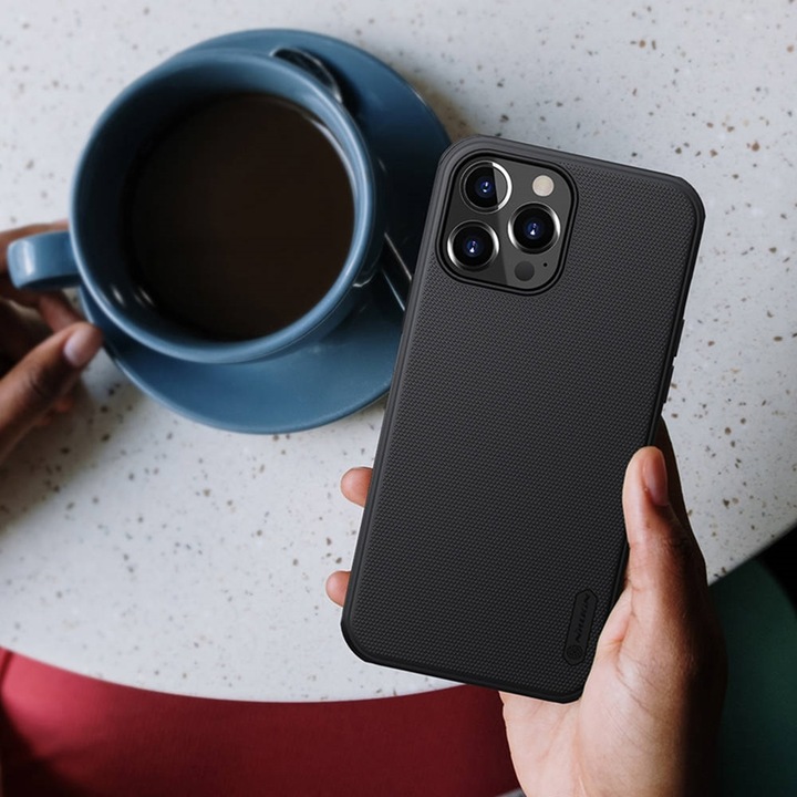 Actual product image Nillkin Super Frosted Shield Series (Apple iPhone 13 Pro Max)