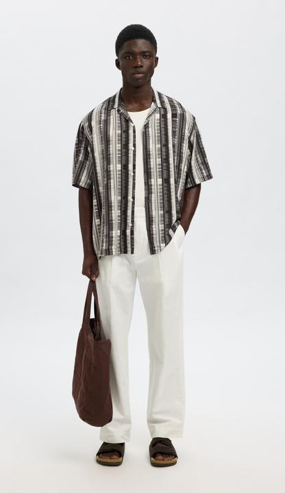 Actual product image Selected Gemustertes Kurzarmhemd (XXL)