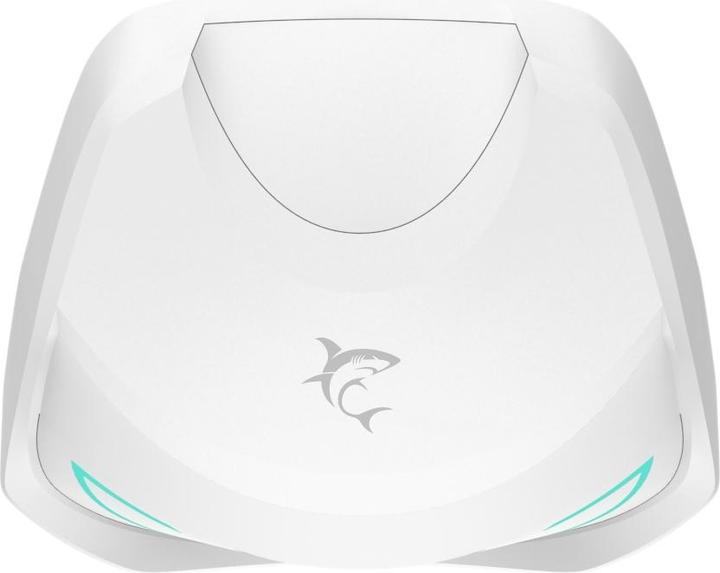 Actual product image White Shark GEB-TWS96 Titanium White (ANC, 7 h, Wireless)