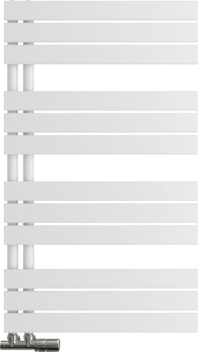 Emke Bathroom Radiator Towel Rail Adjustable Temperature Control 100x60cm White 639W