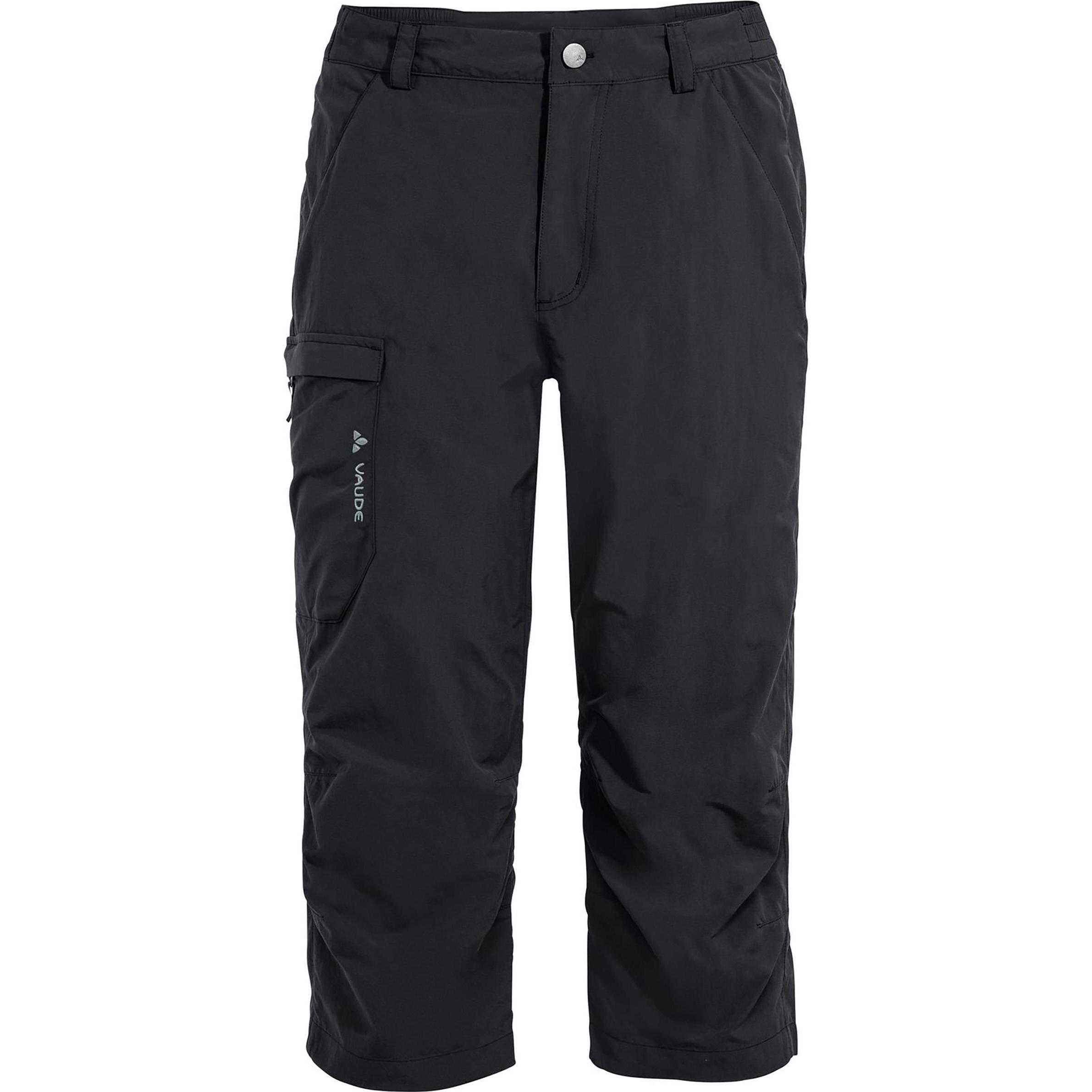 Vaude, Herren, Outdoorhose, Men's Farley Capri Pants II (52), Schwarz, 52