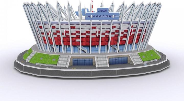 Actual product image Cubicfun Puzzle 3D PGE National Stadium (105 pieces)