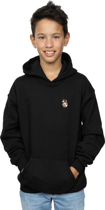 Produktbild Star Wars The Force Awakens BB8 Chest Print Kapuzenpullover Jungen (152, 158)