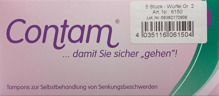 Produktbild Contam Würfel 37mm Grösse 2 (5 x, 2)