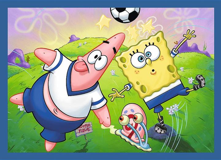 Produktbild Trefl 4 in 1 Puzzle 35, 48, 54, 70 Teile – Sponge Bob (70 Teile)