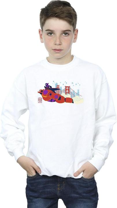 Produktbild Disney Big Hero 6 Baymax Hiro Bridge Sweatshirt Jungen (116)