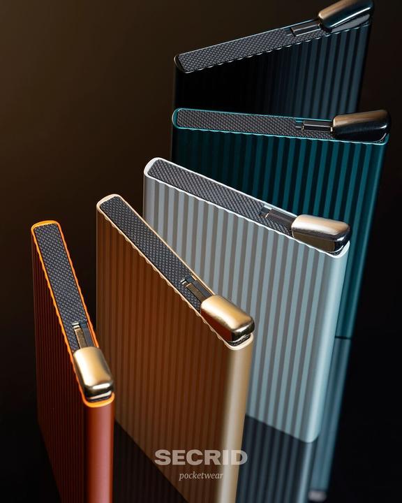 Image du produit Secrid Fluted+ Cardholder, teal