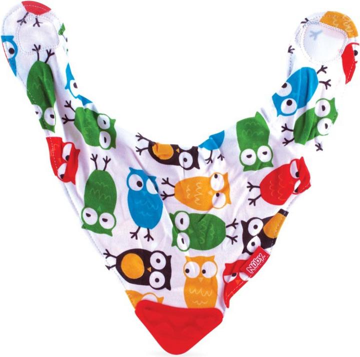 Actual product image Nuby Bib with bite corner (3 Months)