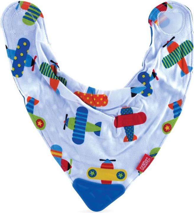 Actual product image Nuby Bib with bite corner (3 Months)