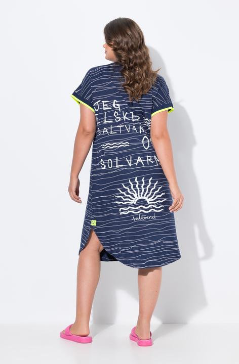 Image du produit Laurasøn Robe t-shirt avec décolleté en V, OEKO-TEX MIG (42)